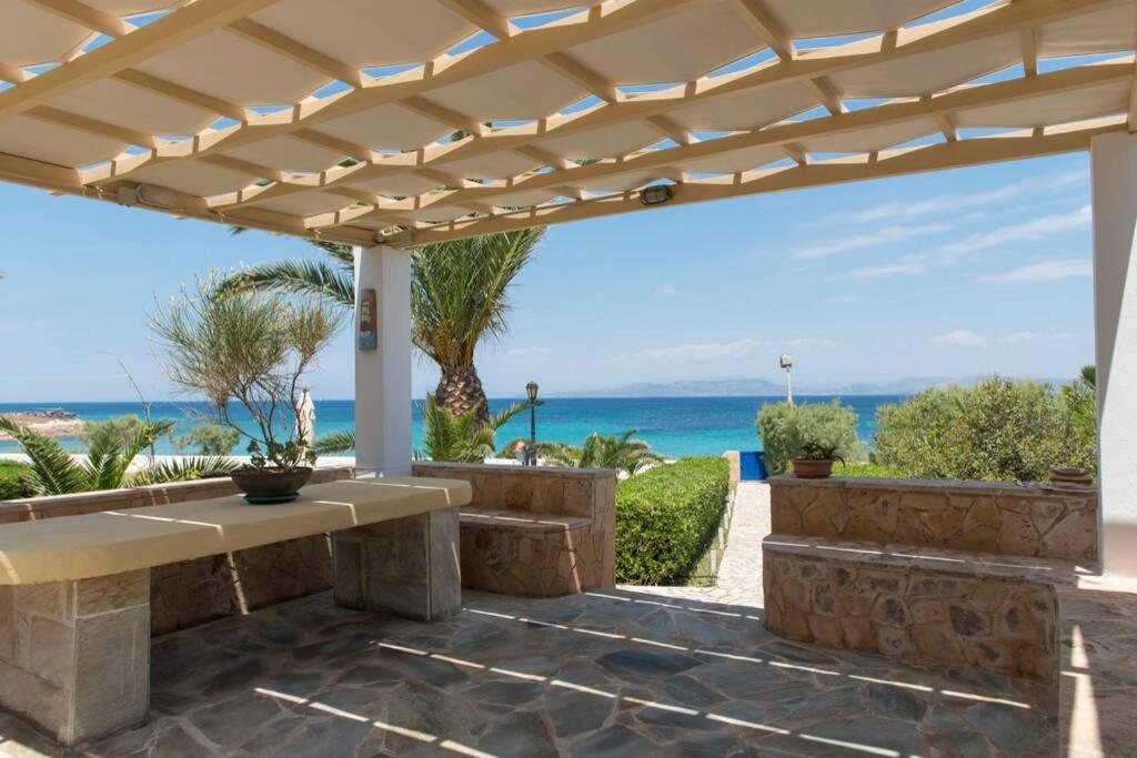 Palmaya Villa, Unique Seafront Experience Vagia  Esterno foto
