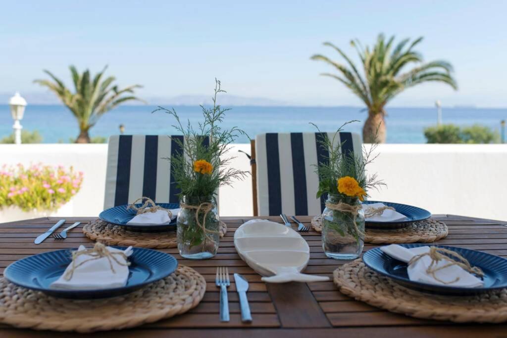 Palmaya Villa, Unique Seafront Experience Vagia  Esterno foto