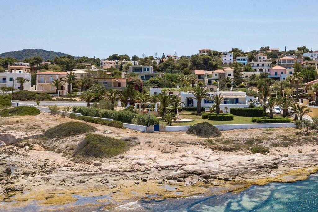 Palmaya Villa, Unique Seafront Experience Vagia  Esterno foto