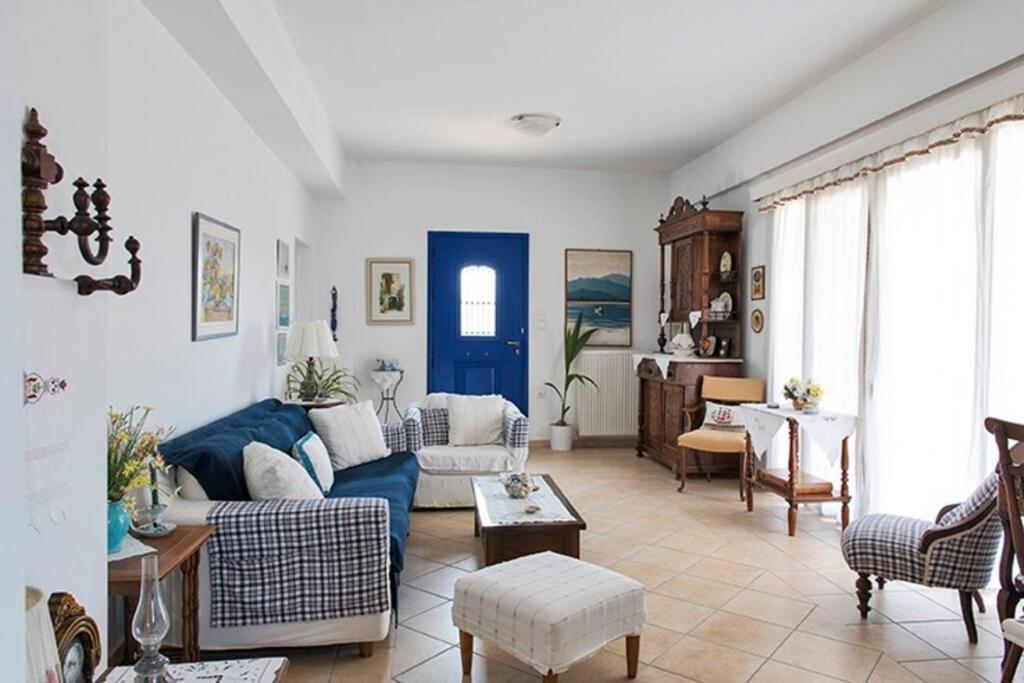 Palmaya Villa, Unique Seafront Experience Vagia  Esterno foto
